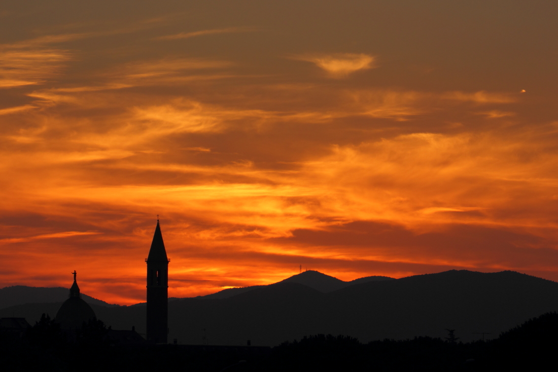 [it] Tramonto su Grosseto [en] sunset over Grosseto