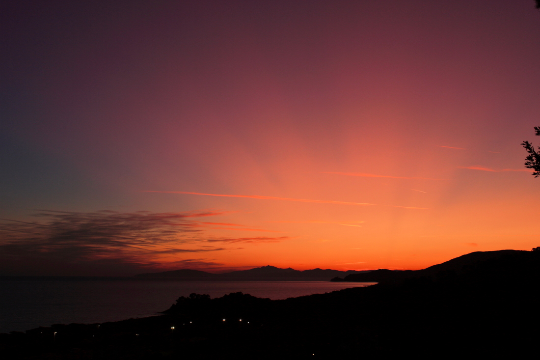 [it] tramonto sul mare di Maremma [en] sunset over the sea of Maremma